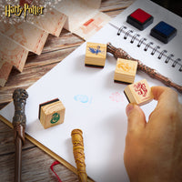 1 x RAW Customer Returns Harry Potter Pen Wand Set with Marauder s Map and Hogwarts Stamps Original Gadgets - RRP €18.14