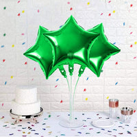 60 x Brand New Yisscen Star Balloon 25 Pieces Aluminum Balloons Party Decorations Helium Balloon for Baby Shower Birthday Wedding Ceremony 18 Inch, Green - RRP €665.4