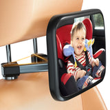 1 x RAW Customer Returns ENONEO 360 Car Mirror Baby Back Seat Upgrade , Shatter-proof Rear Seat Mirror Car Baby Back Seat Mirror Children s Mirror Car Rearview Mirror for Baby Car Seats and Reboarder Child Seats, Wider Clearer - RRP €19.99