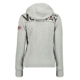 1 x Brand New Geographical Norway FESPOTE Lady - Women s Hoodie Light Grey, XL  - RRP €43.2