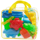 1 x RAW Customer Returns Bramble - 13-piece sand toy set with storage bag for boys girls - beach toys, sand play castle for sandpit, garden bathroom - RRP €22.99