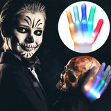 14 x Brand New Ginfonr Halloween Gloves Decorations for Easter Party Supplies Birthday Party Skeleton Gloves 1 Pair  - RRP €140.98