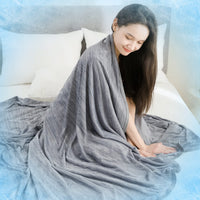 1 x RAW Customer Returns OMERAI Cooling Blanket Summer Blanket Double-Sided Cooling Blanket for Sleeping Self-Cooling Cooling Blanket Bed Thin Summer Blanket Soft Cooling Summer Blanket Lightweight Cooling Blanket Human for Sofa Travel  - RRP €23.14