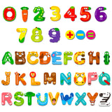 1 x RAW Customer Returns 39 Magnetic Capital Letters and Numbers, Includes 26 Colorful Alphabet Letters, 10 Numbers and 3 Symbols, Word Recognition, Educational Learning Tool for Kids 3 4 5 Years Old - RRP €19.99