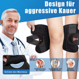 1 x RAW Customer Returns Tangsoo knee brace men women, knee support meniscus with patella gel pads side stabilizers knee brace sports for ACL MCL arthritis injuries recovery black, S  - RRP €20.06