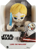 1 x Brand New Star Wars Character Luke Skywalker, Plush Toy with Luminous Lightsaber, Toy for Children 3 Years, GXB32 Amazon Exclusive  - RRP €15.94