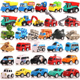 1 x RAW Customer Returns Car set for children with 30 toy cars, mini toy matchbox car racing car police cars tiny trucks bus toy cars games from 3 years old small children s car - gifts for boys and girls - RRP €20.64