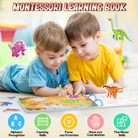 1 x Brand New URMYWO Quiet Book Activity Book, Children s Toy 2 3 4 5 Years Old, Montessori Games, Sensory Educational Toys, Stick-on Book, Busy Book, Educational Activity Toy for Baby Boy and Girl - RRP €19.2