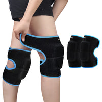 1 x RAW Customer Returns ONTYZZ Children s Knee Pads Boys Girls Adjustable Soft Knee Pads with Thickened SBR Pad Guard Knee Pads for Downhill Cycling Dancing Volleyball Crawling Sports Knee Supports Black-Blue M - RRP €17.99