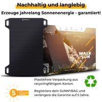 1 x RAW Customer Returns Sunnybag LEAF MINI 5 Watt portable solar panel Efficient, waterproof, ultra-light, 158g Solar charger with USB port for cell phone, smartphone, power bank Ideal for hiking, camping, outdoor - RRP €40.24