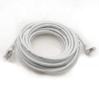 1 x RAW Customer Returns 1aTTack.de 366281 Cat.6 network cable angle 90 degrees 10m - white - 1 piece - Cat6 patch cable SFTP PIMF 1000Mbit s Rj 45 connector - 1 x 10m meter white - RRP €13.64