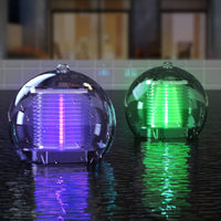 2 x RAW Customer Returns Solar floating flame pool lighting, flame light pool accessories pond lighting, solar floating ball pool light water light, solar lamps decoration for outside balcony pond garden flowers 2 pieces  - RRP €40.32