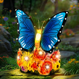 1 x RAW Customer Returns Linkax Butterfly Mother s Day Gifts for Mom Grandma, Gifts for Women, Solar Garden Figures Garden Decoration for Outdoors, with 6 LED Lights, Birthday Gift for Women Mom, Home Terrace Balcony Decoration - RRP €26.21