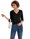 1 x Brand New Womens 3 4 Sleeve Open Front Cardigan Bolero Shrug Solid Cardigan Top Black L - RRP €28.16