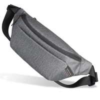 1 x RAW Customer Returns MARK RYDEN Multiple Pockets Sling Bag, Waterproof Shoulder Bag for Men, Everyday Small Backpack, Chest Bag for Men for Travel Hiking School Hiking Fitness Cycling - Gray - RRP €32.99