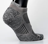 5 x Brand New KOZR 3 Pairs Cushioned Sports Socks for Men and Women, Gray 3., M - RRP €114.0