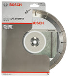 1 x RAW Customer Returns Bosch Professional 1x diamond cutting disc Standard for Concrete for concrete, aerated concrete, 230 x 22.23 x 2.3 x 10 mm, accessories for angle grinders  - RRP €29.72