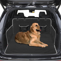 1 x RAW Customer Returns Rinling trunk protection for dogs with loading sill protection, car trunk with side protection dog blanket with storage bag universal scratch-resistant for SUV station wagon van - RRP €27.85