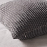 1 x RAW Customer Returns Topfinel cushion cover grey 40x40 set of 4 corduroy cushion covers cushion cover decorative cushion cover sofa cushion decorative cushion decoration for sofa bedroom living room balcony children fluffy color gradient, - RRP €19.67