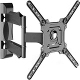 1 x RAW Customer Returns ONKRON tilting and swiveling bracket for TV 32 - 65 with a weight of up to 35 kg max VESA 400x400 tilting 8 swiveling 180 black M4 - RRP €37.3