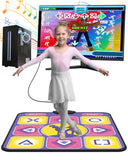 1 x RAW Customer Returns Acelufly Dance Mat for PC, USB Dance Mat Plug and Play Fun for Kids and Adults Girls Boys, Non-Slip Dance Pad, Compatible with PC Laptop - RRP €30.24