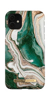 1 x RAW Customer Returns IDEAL OF SWEDEN phone case for iPhone 11 Golden Jade Marble  - RRP €30.24