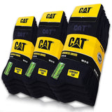 1 x RAW Customer Returns Caterpillar 15 pairs of CAT BUSINESS SOCKS fine women s and men s socks without rubber stockings size 35-50 43-46, 15 pairs black  - RRP €34.18