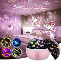 1 x RAW Customer Returns Unicorn gifts for girls 3-10 years, unicorn starry sky projector children s gift girls 3 4 5 6 7 8 9 10 years night light children girls gifts 3-10 years toys from 3-10 years girls - RRP €17.99