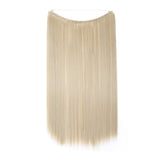 12 x Brand New Hair Extensions Secret Headband Simply Invisible Crown Wire in Hair Extension Hairpiece for Women 50cm Straight Sandy Blonde Bleach Blonde - RRP €164.4