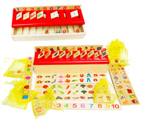 1 x RAW Customer Returns Toys of Wood Oxford Montessori educational toy - sorting, comparing and learning - 8 object categories - sorting box for children - RRP €34.99