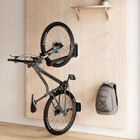 1 x RAW Customer Returns Mimoke Adjustable Space Saving Bicycle Wall Mount Easy Lifting Design with Foldable Arm and Swivel Function - RRP €45.99