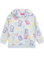 1 x RAW Customer Returns Peppa Pig Hoodie for Girls Gray 3-4 years - RRP €23.95