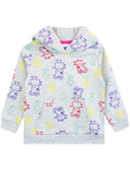 1 x RAW Customer Returns Peppa Pig Hoodie for Girls Gray 3-4 years - RRP €23.95