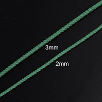 1 x Brand New sourcing map Nylon Beading Thread Cord 3mm Extra Strong Braided Nylon Cord for Necklace Bracelets Jewelry Making Handcraft 10M 33Ft Sapphire Blue - RRP €11.73