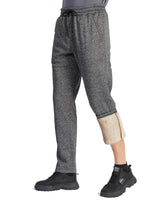 1 x Brand New zitysport Thermo Men s Jogging Pants Lined Warm Sports Pants High Waist Wide with Pockets Sweatpants Cotton with Sherpa Thick Fleece Training Pants for Men XL-Gray  - RRP €40.33