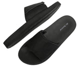 11 x Brand New ARRIGO BELLO Men Flip Flops Latex Sole Sandals Summer Fashion Pool Beach Thong with Leather Size 41-46 T Black, 43  - RRP €190.08