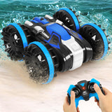 1 x RAW Customer Returns Amphibious vehicle remote controlled car from 4 5 6 7 8 9 10 years, beach pool toy Christmas birthday gifts toy boy 6-18 years indoor and outdoor games for children RC car - RRP €24.19