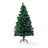 1 x RAW Customer Returns THE TWIDDLERS 120cm Premium Compact Green Artificial Christmas Tree - with 260 Metal Tips Branches Includes Support - RRP €29.99