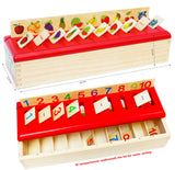 1 x RAW Customer Returns Toys of Wood Oxford Montessori educational toy - sorting, comparing and learning - 8 object categories - sorting box for children - RRP €34.99