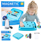 7 x Brand New Magnetic Chess Set, Magnetic Chess Game for Kids, Puzzle Game, with Board, Penalty Disc, 20 Magnets, Storage Bag, for Family Gathering and Camping Party - RRP €142.8