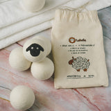 3 x RAW Customer Returns LAHELA Eco dryer balls set of 6 HIGH FELT DENSITY . T V certified. Sustainable product 100 New Zealand sheep s wool. Dryer balls for tumble dryers. Dryer balls white  - RRP €44.97