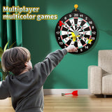 1 x RAW Customer Returns Doloowee 14pcs Double Sided Magnetic Kids Dartboard Set Large Size Boys Toys Dart Boards with 12 Darts Indoor Outdoor Party Games Toys Gifts - RRP €26.99