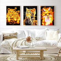 4 x Brand New Clendo 9 Set Diamond Painting Adults, 5d Diamond Painting Anime, DIY Diamond Painting Stitch, Cartoon Diamond Painting Pictures, Diamond Painting Pictures Adults for Home Wall Decor 12 16  - RRP €88.72