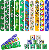 23 x Brand New Catelves 10 pieces football snap bracelets for children, clapping bracelets for children, small gifts for children, children s birthday party gifts, children s birthday giveaways - RRP €161.92