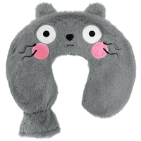 1 x RAW Customer Returns Hot water bottle with cover for neck, shoulder, back, 1L hot water bottle animal cat, hot water bottle large long warm, neck hot water bottle rubber neck warmer shoulder warmer, gifts for women mom - RRP €19.99