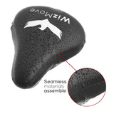 1 x Brand New WizMove Waterproof Bike Saddle Cover Impermeable Bicycle Saddle Protector 2x Pack - Black - RRP €8.12