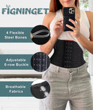 3 x Brand New Figninget Corset Women Tummy Control Body Shaper Women Waist Trainer Waist Trainer Women Tummy Control Belt Postpartum Belt for Women Corset Women Tummy Control Body Women Corset Women Tummy Control-Black 2XL - RRP €62.97