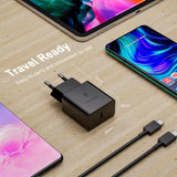 1 x RAW Customer Returns 2-Pack USB C Charger, Fast Charger with 1.5M Charging Cable, Type C Mobile Phone Power Supply Adapter for Samsung Galaxy S8, S9, S10 Plus, S10e, S20 S21 FE, A50, A51, A40, A33, A20e, A13, Z Flip3, Z Fold2 5G - RRP €17.98