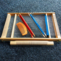 1 x RAW Customer Returns Kitchnexus DIY Wooden Loom Set Knitting Chair Handmade Wooden Toy Idea for Beginners, Professionals, Adults, Children - RRP €21.48