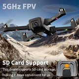 1 x RAW Customer Returns GPS Drone with Camera for Adults 4K SONY IMX Camera,Brushless AIdrone with Auto Return Home,Under 250g,Drones for Adults 5GHz Wifi FPV Video drone for Beginner,RC Quadcopter with Smart APP,Follow Me - RRP €107.89